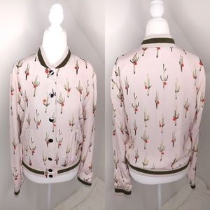 Dolce Vita cactus bomber jacket size small
